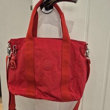 Red Kipling Bag With Monkey