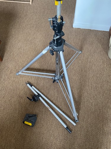 Steel silver manfrotto - silver, heavy