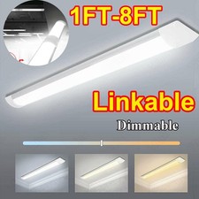 LED Batten Light 1-8FT 6500K