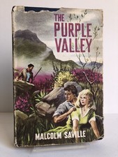 "The Purple Valley" by Malcolm Saville - 1965 Hardback + d/w - FREE P/P !