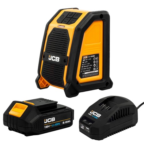 Jcb 18v bluetooth site speaker - 18v,