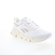 Reebok Zig Dynamica 5 Mens White Synthetic Lace Up Lifestyle Trainers Shoes