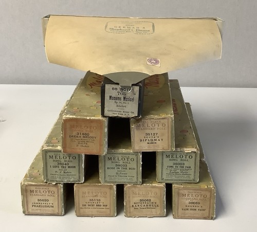 Meloto music rolls pianola - music,