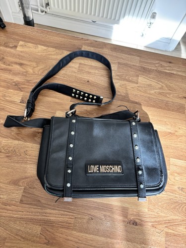 Love moschino black studded - love,