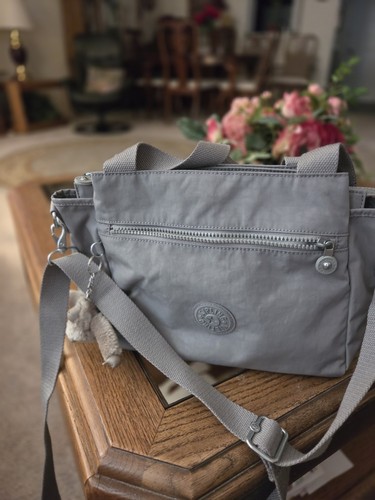 Kipling tote gray with - tote,