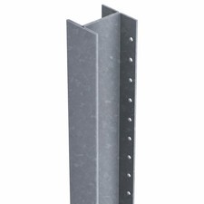 2.4m Galvanised Steel Fence