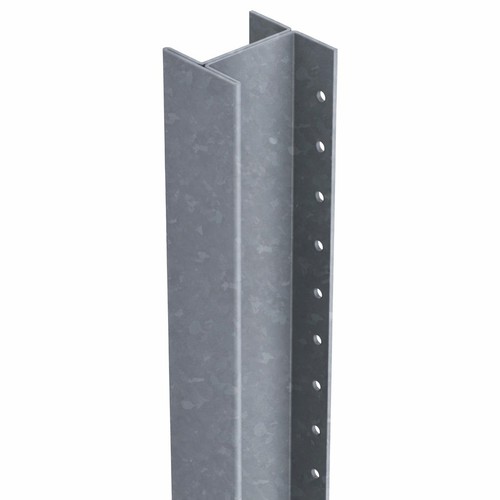 Galvanised steel fence - 2.4m,