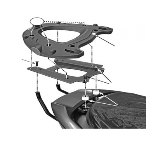 Givi sr233 mount for monokey - givi,