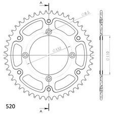 Sprocket Supersprox 520 LK