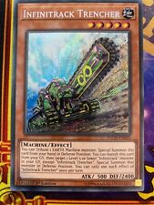 Yugioh Infinitrack Trencher INCH-EN005 Secret Rare 1st Edition NM