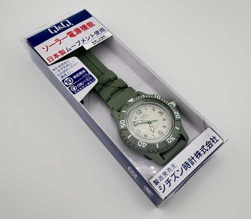 Citizen analog solar watch - qq,