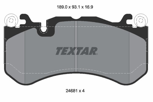 New brake pad - new,