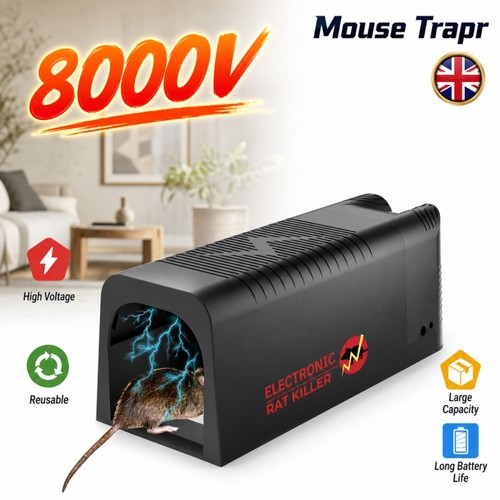 Electronic mouse trap - electronic, control
