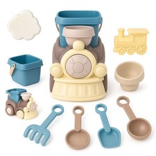 Kids Train Beach Bucket and