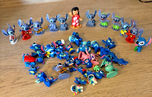 Disney stitch figures - disney, bundle
