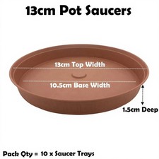 13cm Plant Pot Saucer Drip