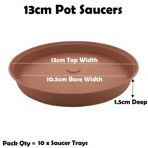 13cm plant pot saucer drip - pot,