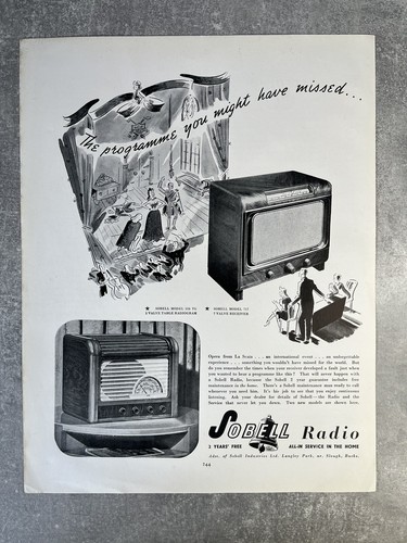 Sobell radio vintage - sobell,