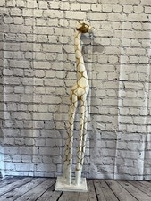 100cm White Dot Painted Wood