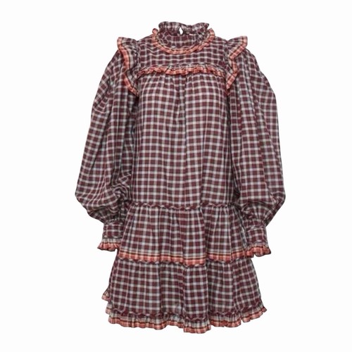 Ulla johnson elm - elm, gingham