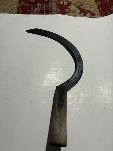 Vintage hand scythe - scythe, sickle