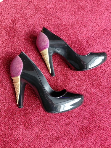 Melissa karl lagerfeld black - x,