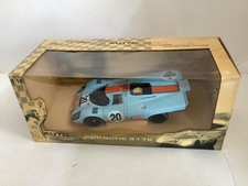 AutoArt  1:18 scale Porsche 917 Steve McQueen Collection Gulf blue NIB