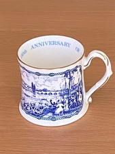Coffee Mug COALPORT Bone China 150th Anniversary Boat Race Ceramic Tea Cup 1979