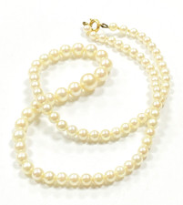 vintage real cultured pearls
