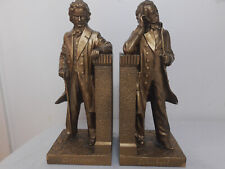 Vintage Bookends Art Sculpture