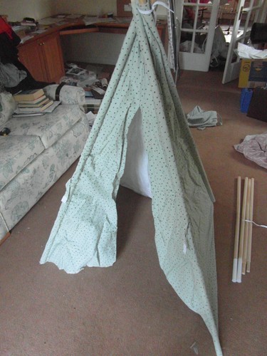 Large square wigwam tall - square,