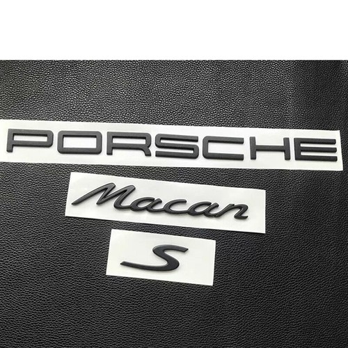 Genuine matte black for - matte,