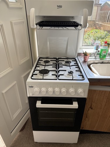 Beko ka52ne single oven - single, gas