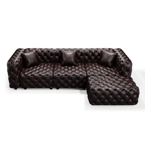 Chesterfield faux leather - chesterfield,