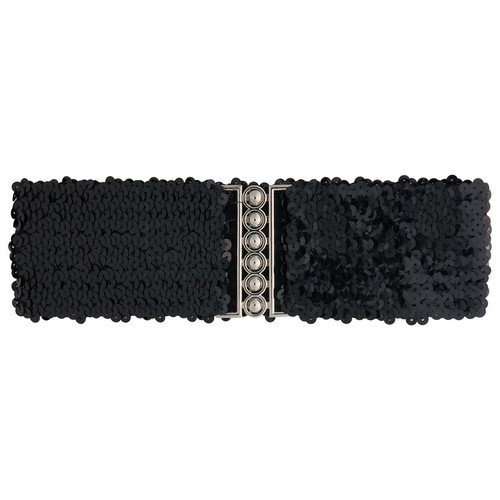 Rox sequin stretch belt - ro,
