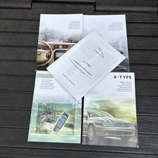 GENUINE JAGUAR X TYPE Owners Manual Handbook Pack