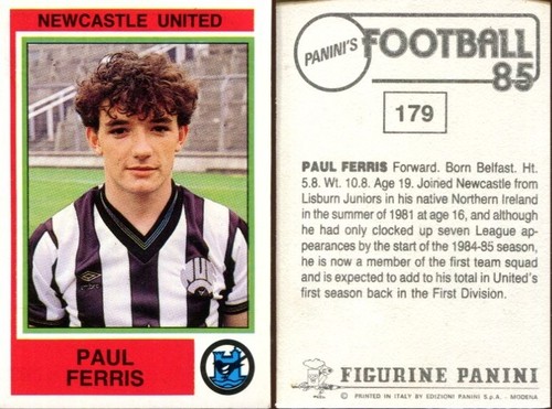 Panini football 1985 - panini,