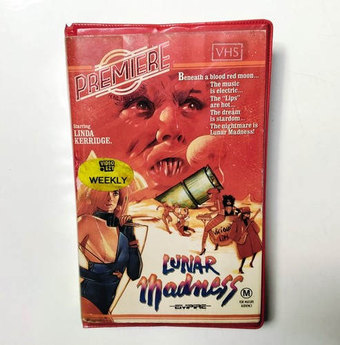 Lunar madness vhs - vhs, premiere