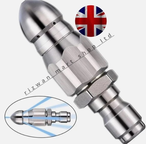 Stainless steel sewer jetter - stainless,