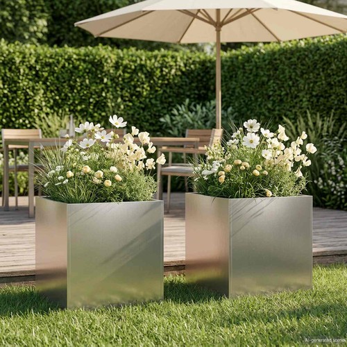 Vidaxl garden planter pcs - garden,