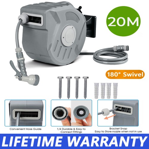 20m garden patio hose reel - 20m,