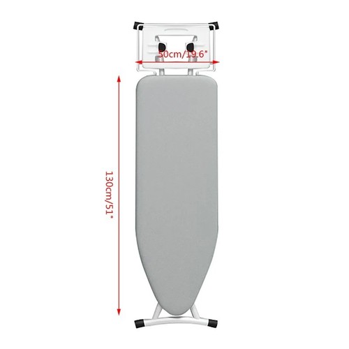 Thickly padded ironing - padded, board