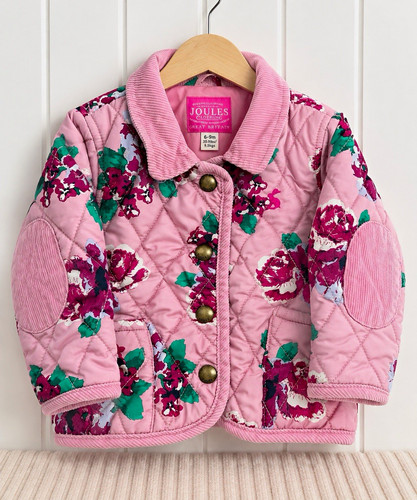 Joules girls pink floral - girls,