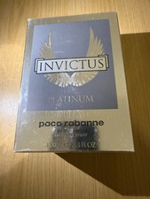 Paco Rabanne Invictus Platinum Eau De Parfum Spray 100ml Men Brand New& Sealed