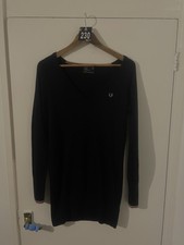 Fred Perry Amy Winehouse Dress Black Size 10 Pre Owned Very Good Condition