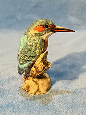 Mack Kingfisher ceramic bird figurine Excellent Condition