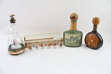 Breweriana Assorted Collectables Inc Leather Wrapped Glass Shot Glass
