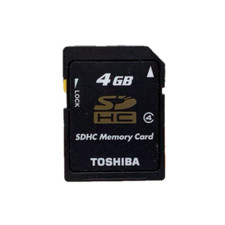 TOSHIBA 2GB/4GB/8GB SD Card