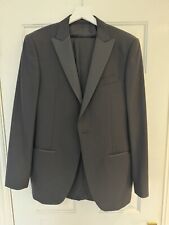 M&S Dinner suit / Jacket And Trousers Black 40 Inch 36 Inch Autograph