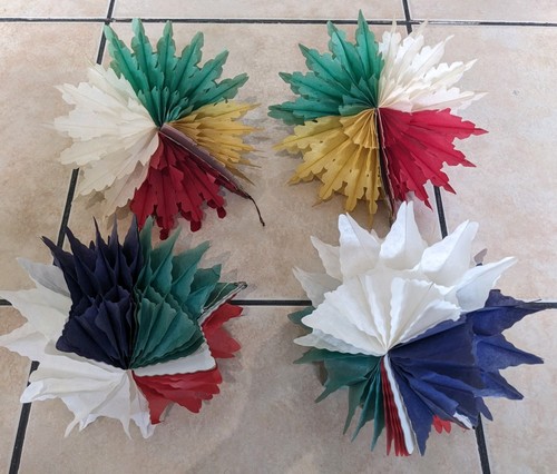 Four vintage hanging - four, 70's